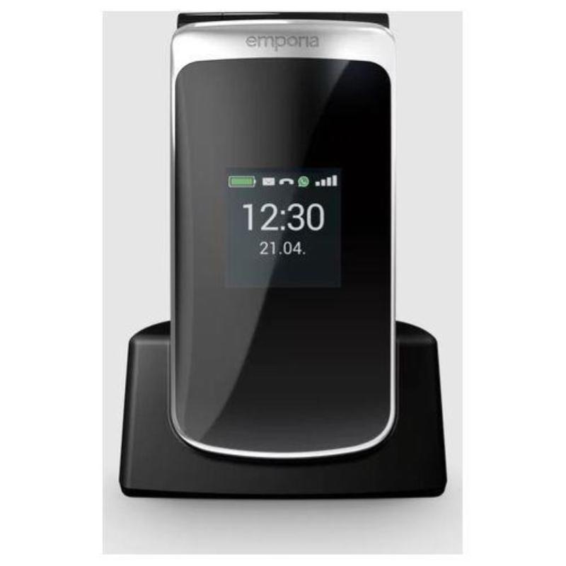 Emporia touchsmart 2 3.5 easy smartphone clamshell quad core 8gb ram 1gb fotocamera italia black