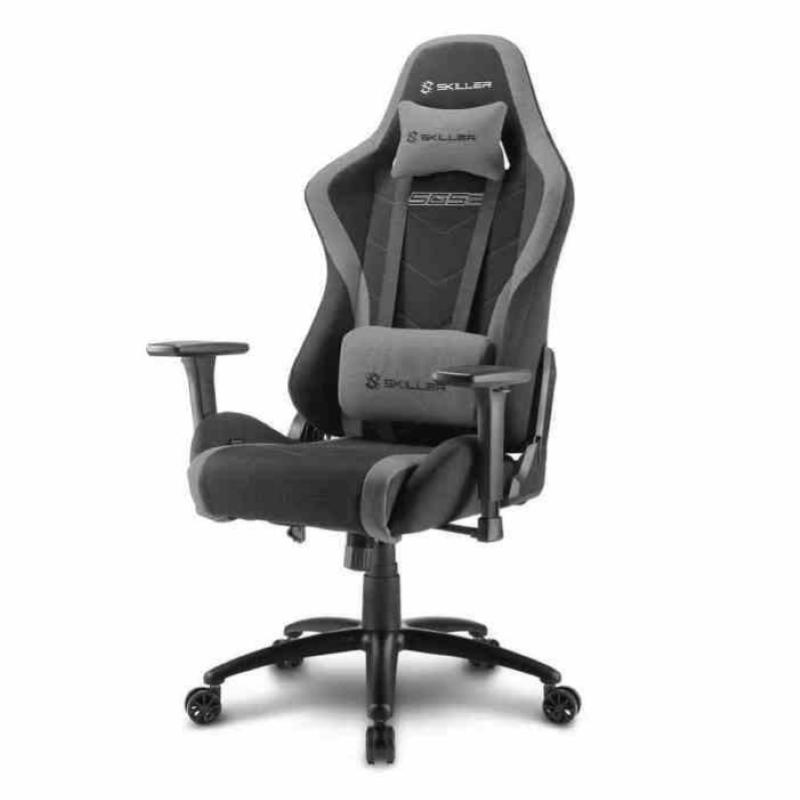 Sharkoon skiller sgs2 poltrona gaming in pelle sintetica colore nero e grigio