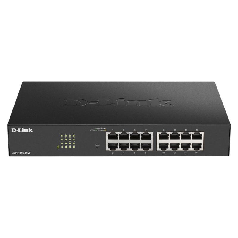 D-link dgs-1100-16v2 switch 16 porte gigabit smart managed