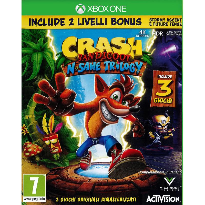 Crash bandicoot n sane trilogy xbox one