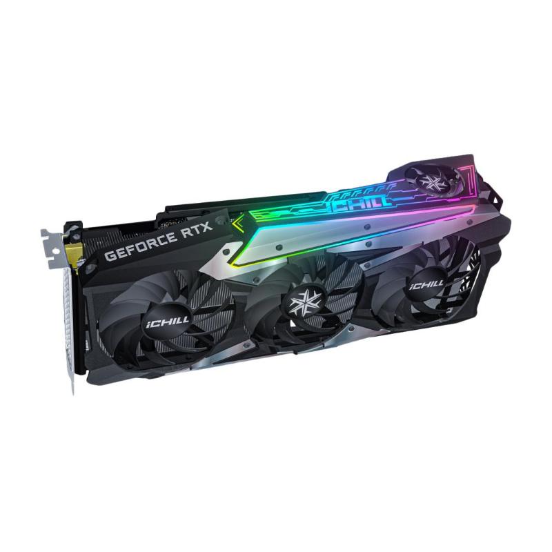 Inno3d scheda grafica nvidia geforce rtx 3070 ti ichill x4 8gb gddr6x interfaccia pci express x16 4.0 raffreddamento attivo