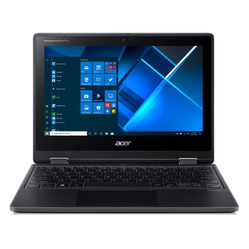 Acer travelmate b3 tmb311rn-31-c1et 11.6 touch screen celeron n4120 1.1ghz ram 4gb-ssd 128gb-win 10 edu black (nx.vn1et.005)