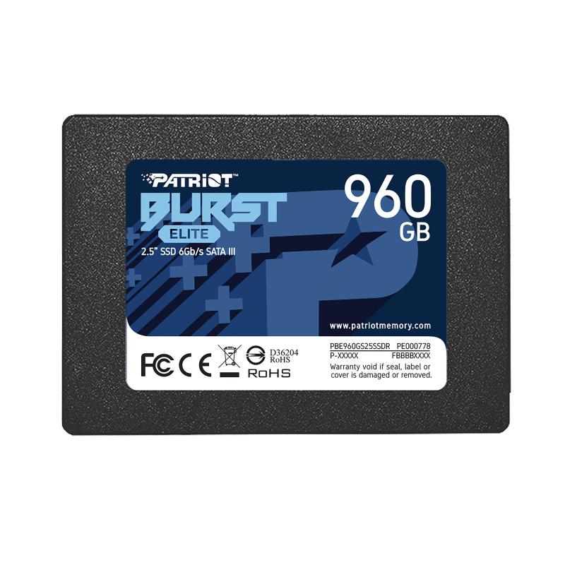 Patriot burst elite ssd 960gb sata iii 2.5