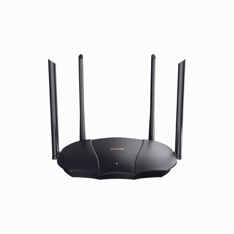 Tenda router wi-fi 6 tx9 pro 2.4ghz 2.4ghz:574mbps 5ghz:2402mbps 1xge wan 3xge lan 4 ant 6dbi