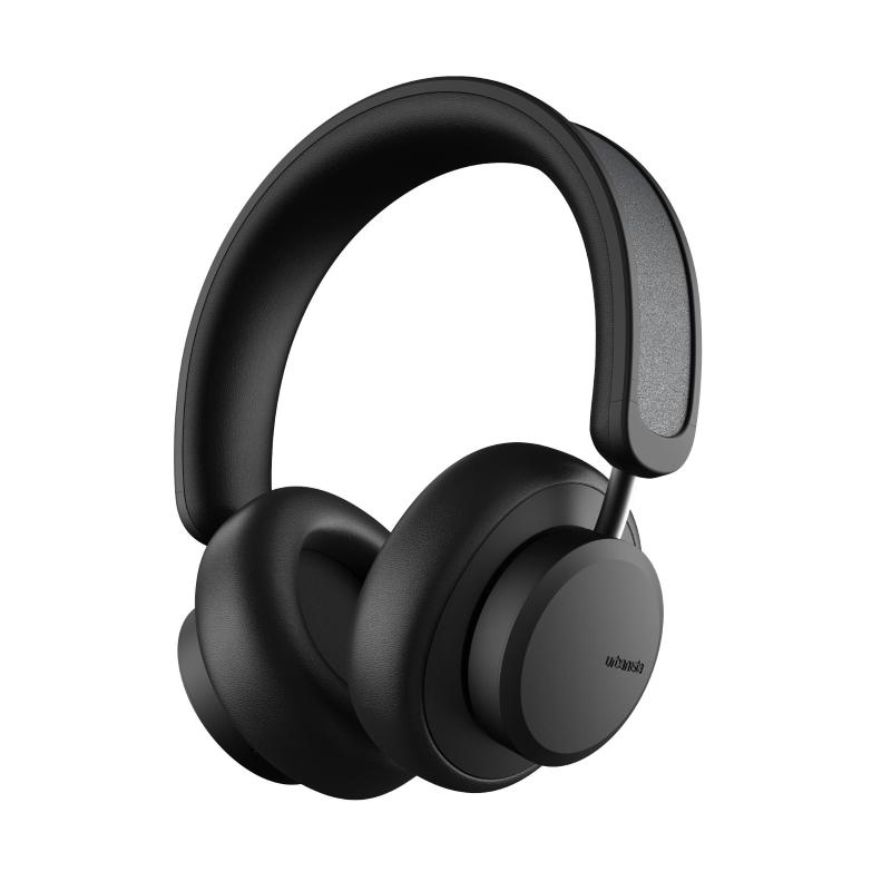 Urbanista cuffie con microfono integrato bluetooth 5.0 ricarica a pannelli solari compatibile con assistenti vocali siri e google e con ios e andoid nero