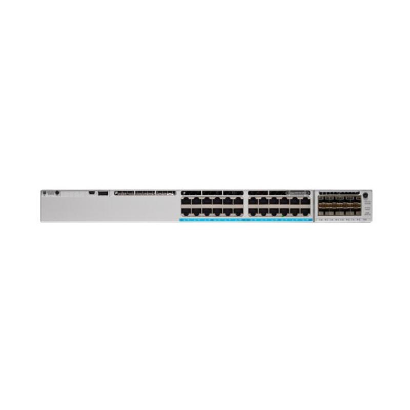 Cisco c9300-24t-a switch di rete gestito l2/l3 24 porte lan rj-45 10/100/1000 mbps poe colore grigio