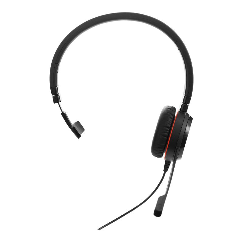 Jabra evolve 2 40 cuffia monoaurale con microfono ms 1 x usb-c nero