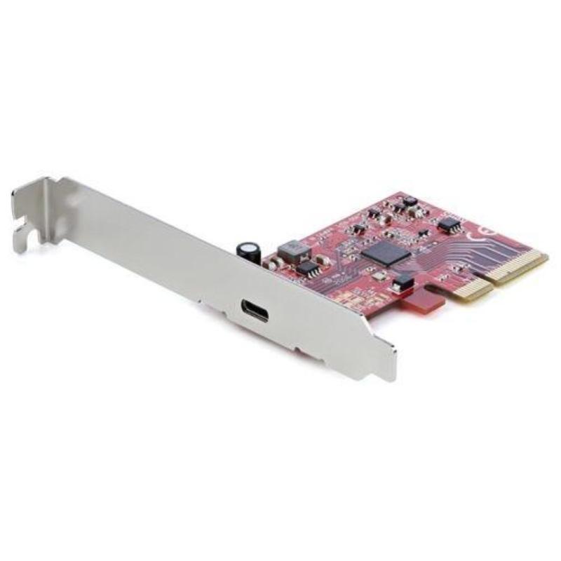 Startech pexusb321c scheda di espansione usb 1 porta usb-c 3.2 gen 2x2 superspeed 20gbps pci express 3.0 x4 low profile