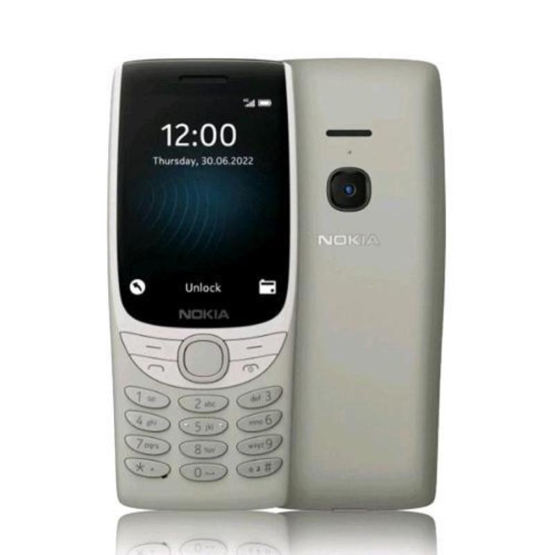 Nokia 8210 4g dual sim 2.8 fotocamera bluetooth radio fm italia sabbia