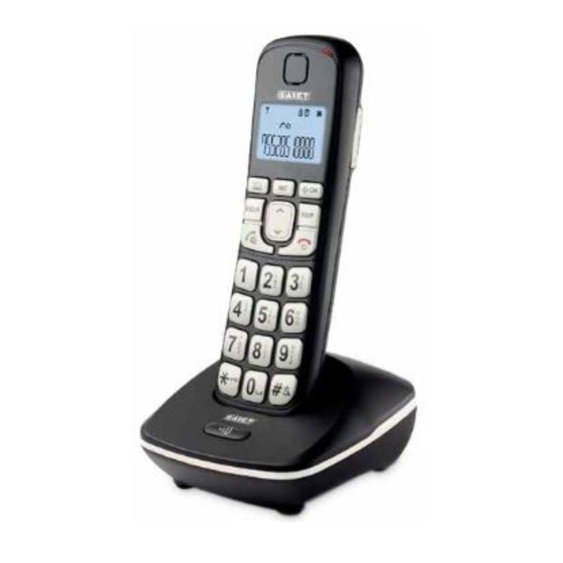 Saiet ergo cordless dect tasti grandi tasto boost extra volume vivavoce compatibile con apparecchi acustici