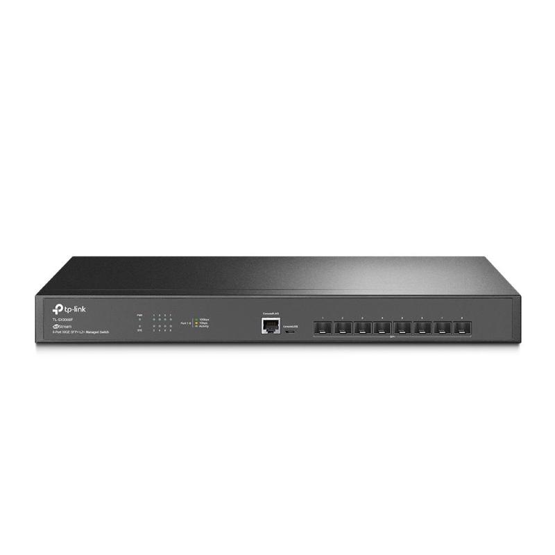 Tp-link jetstream tl-sx3008f v1 switch 8 porte gestito l2 gigabit