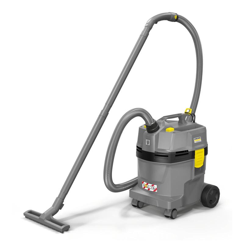 Kaercher nt 22/1 ap bidone aspira solidi e liquidi 1300w capacita` contenitore 22 lt filtro a cartuccia pes bocchette per pavimenti e fessure grigio