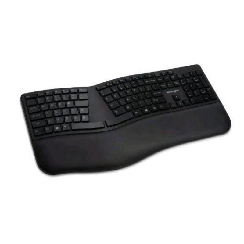 Kensington pro fit ergo tastiera wireless doppia funzionalitÀ 2,4 ghz & bluetooth compatibile con chrome os macos e windows neo