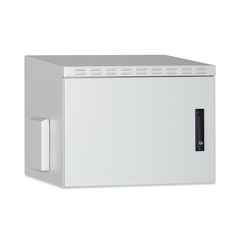 Digitus armadio rack 19`` per reti da esterno protezione ip55 12 unita` 713x600x600mm