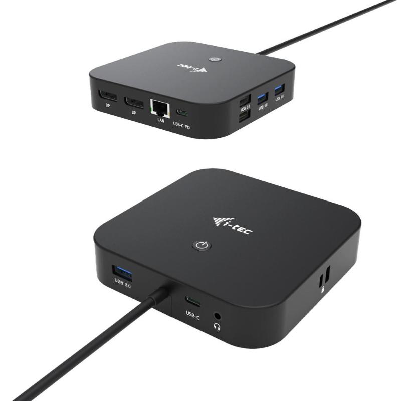 I-tec docking station usb-c hdmi dual dp with power delivery 100w