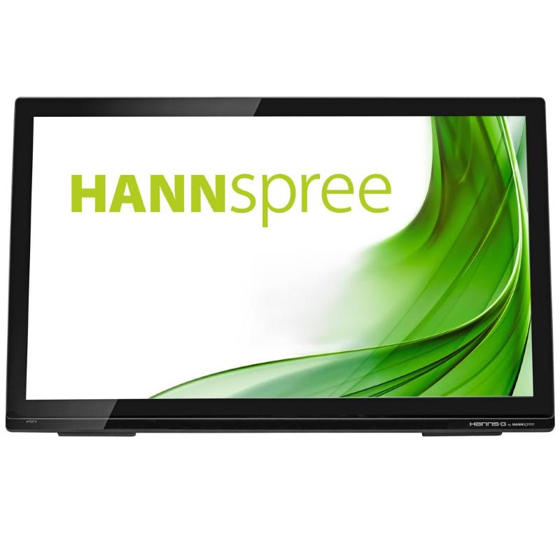 Hannspree monitor 27`` led ips touch screen ht273hpb 1920x1080 fhd tempo di risposta 8 ms multi-touch point 10 punti altoparlanti integrati