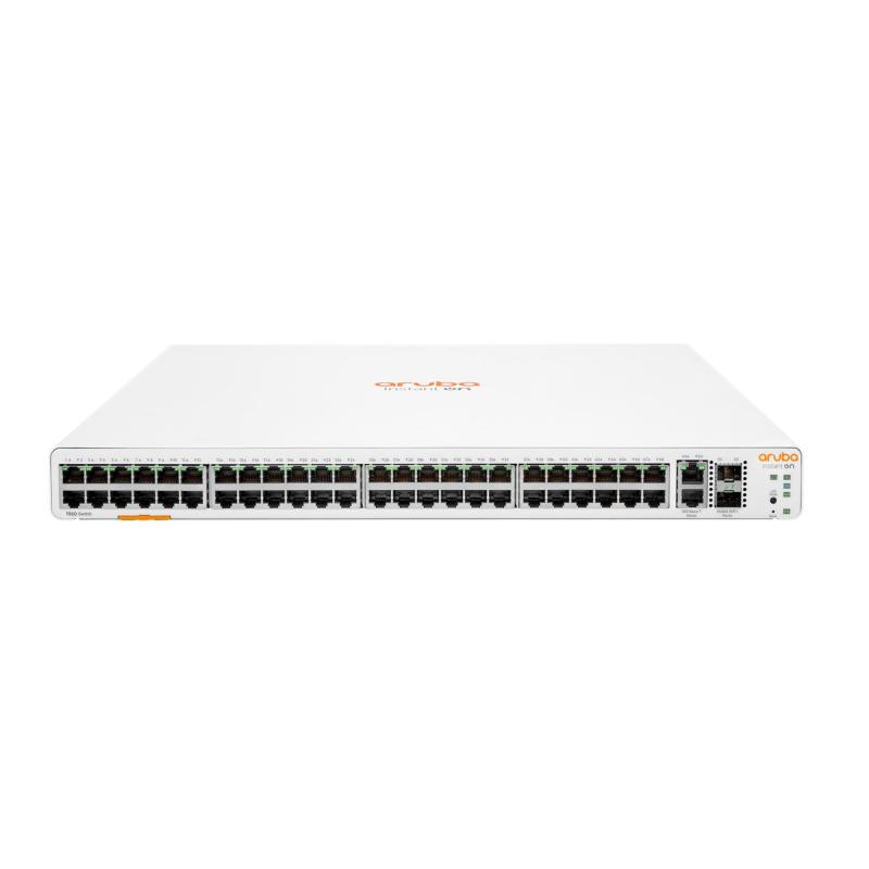 Switch jl808a aruba instant on 1960 48 x 10/100/1000 + 2 x 10gb baset + 2 x 10gb sfp+ lifetime warranty fino:07/05