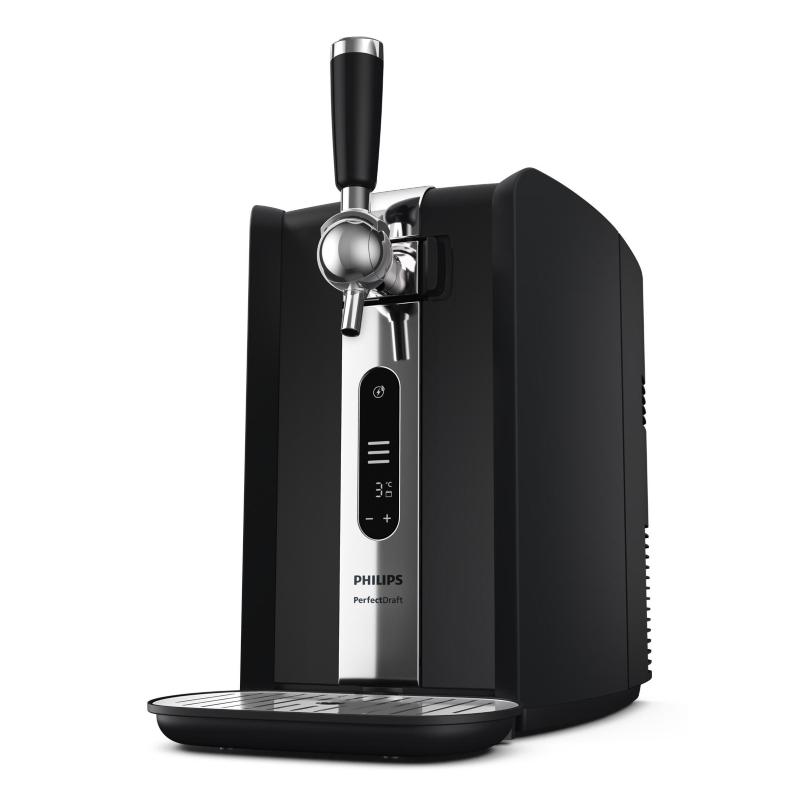 Philips hd3770/90 spillatore birra 70w 6 lt temperatura regolabile display led vassoio antigoccia nero
