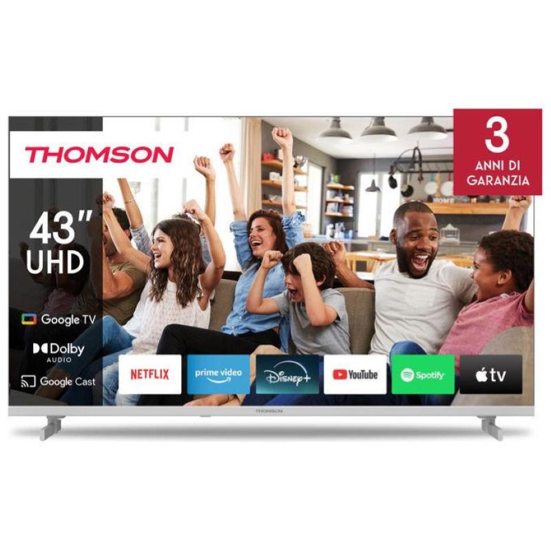 Thomson tv 43`` uhd google tv con dolby audio