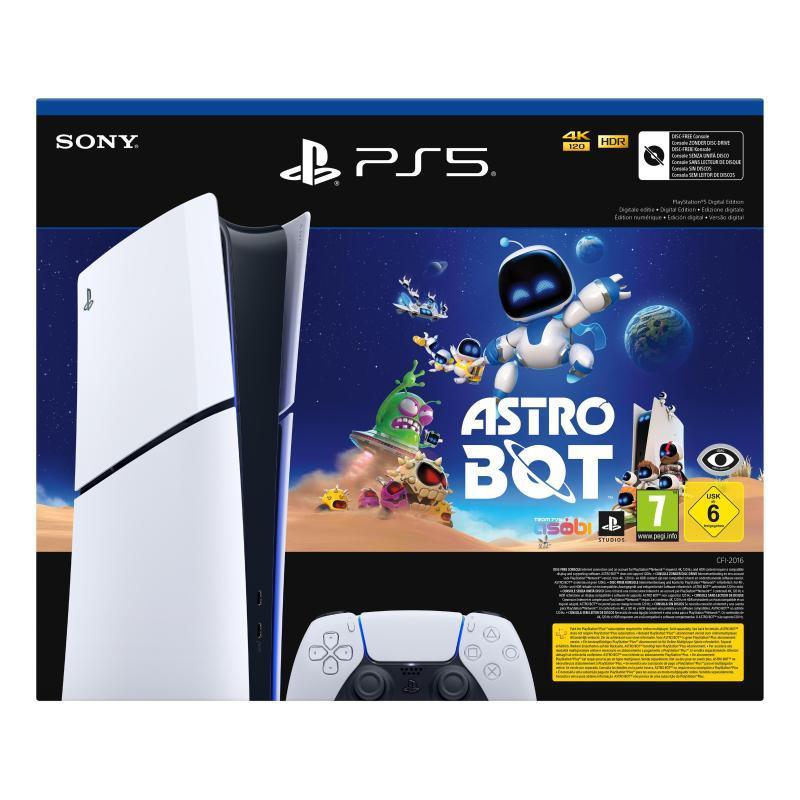 Console playstation 5 ps5 1tb digital edition bundle astrobot game