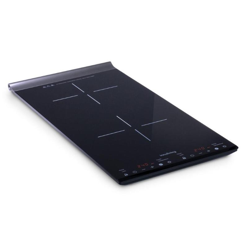 Innoliving piastra induzione doppia con display 57x31cm 3100w inn-872