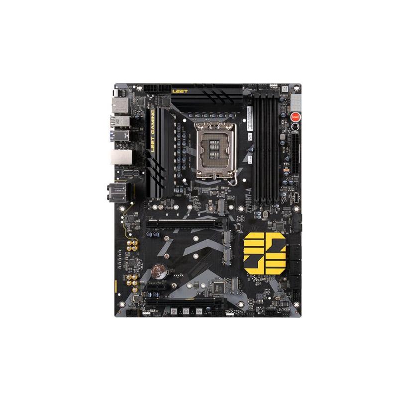 Ecs mb z790, ecs leet gaming z790, lga 1700, 4ddr5, 1pci-ex16g5, 3 m.2, 4sata ssd, glan, hdmi/dp, oc