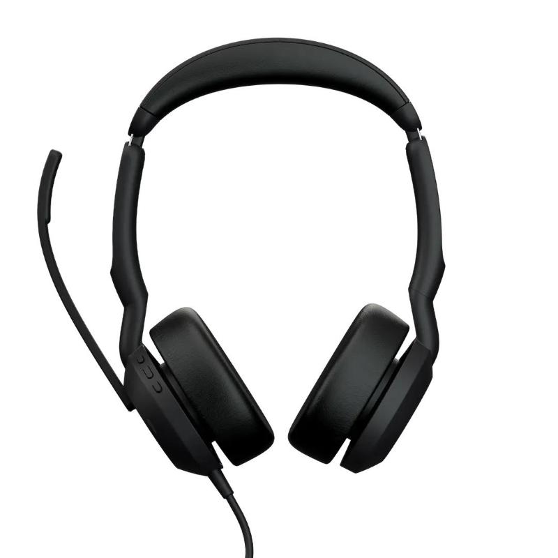 Cuffia jabra evolve2 50 ms usb-c/a bt, canc. rumore,tasto mute,certif. ms - casco 2anni - 25089-999-799