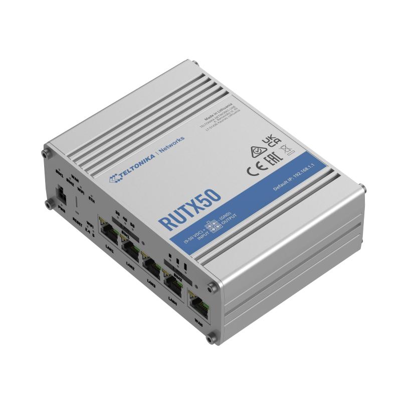 Teltonika rutx50 industrieller 5g-router