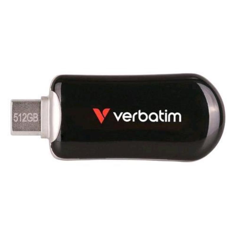 Verbatim plectra 512gb flash drive usb-c 3.2 gen 1 (3.1 gen 1) nero
