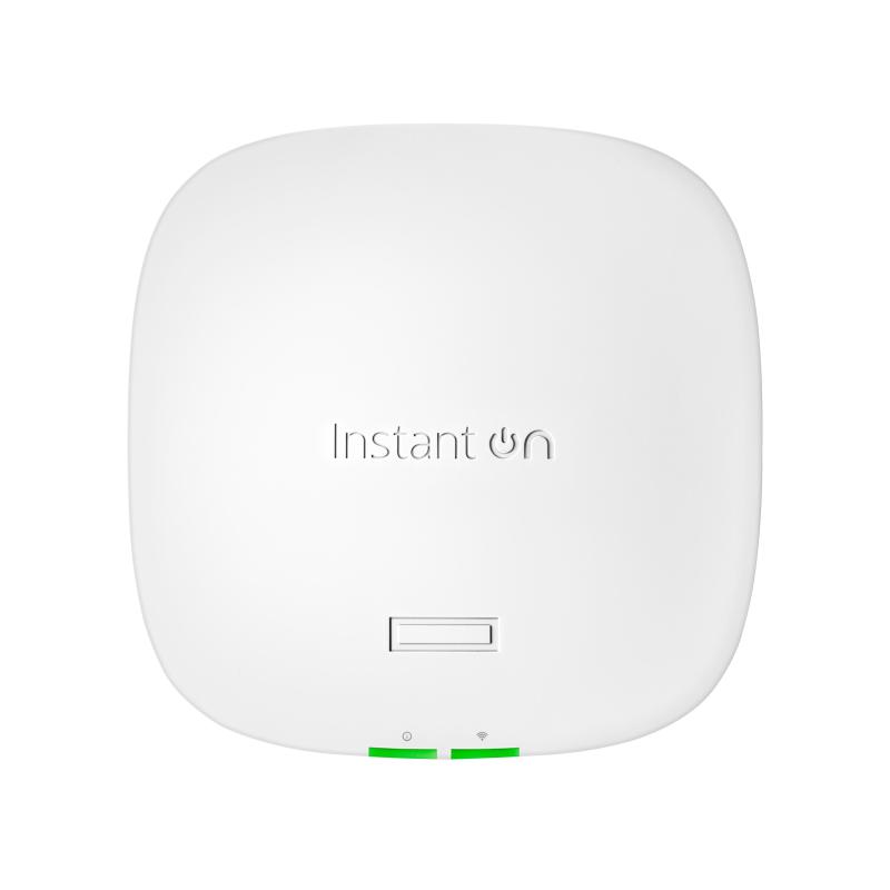 Access point aruba s1t28a istant on ap32 (eu) bundle con alimentatore (eu) dual radio tri band 2x2 wi-fi 6e