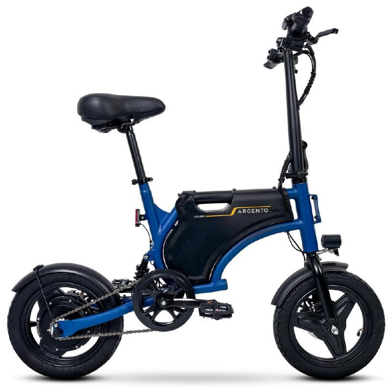 Argento colibri`` (ar-bi-260001) - micro e-bike - 14 - motore bafang 250w - 36v 5.2ah - aut. 50km
