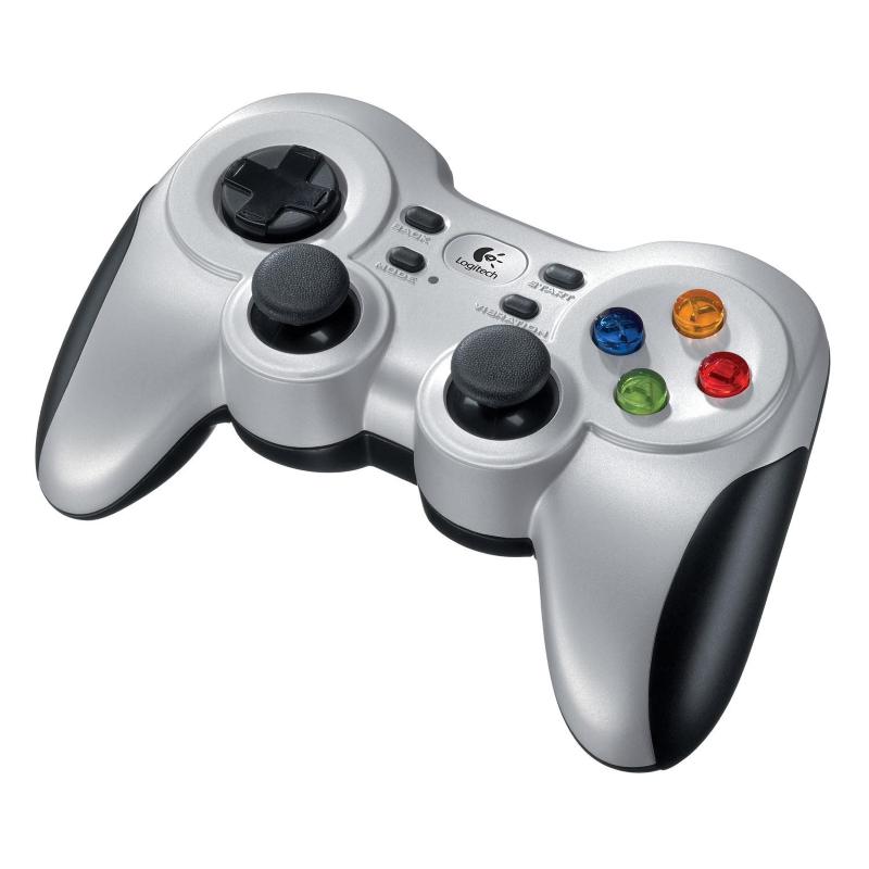 Logitech g f710 nero, argento rf gamepad analogico/digitale pc