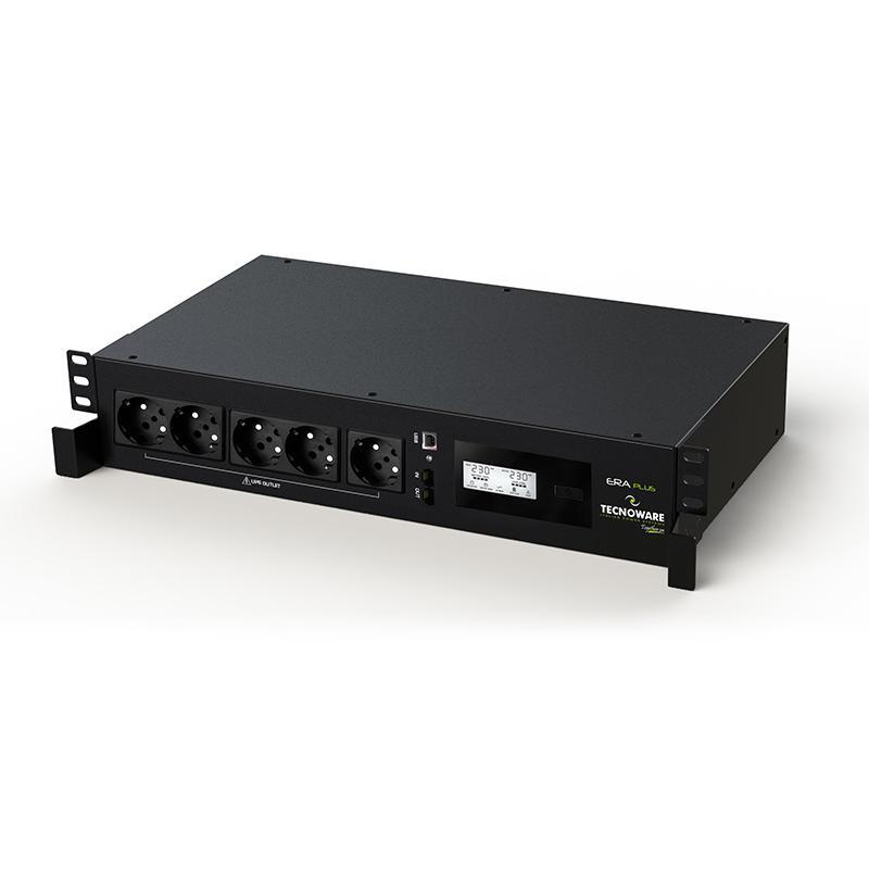 Tecnoware era plus 2100 ups rack mount line interactive 2100va/1470w 5*schuko