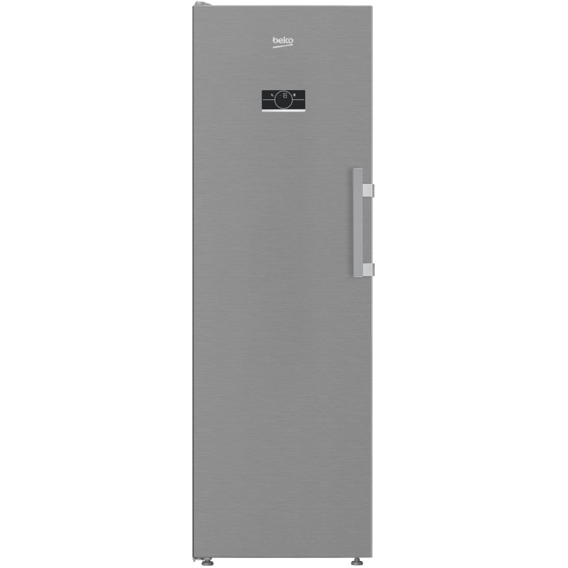 Beko congelatore verticale 313lt e nofrost 5cassetti inox b5rmfne314x