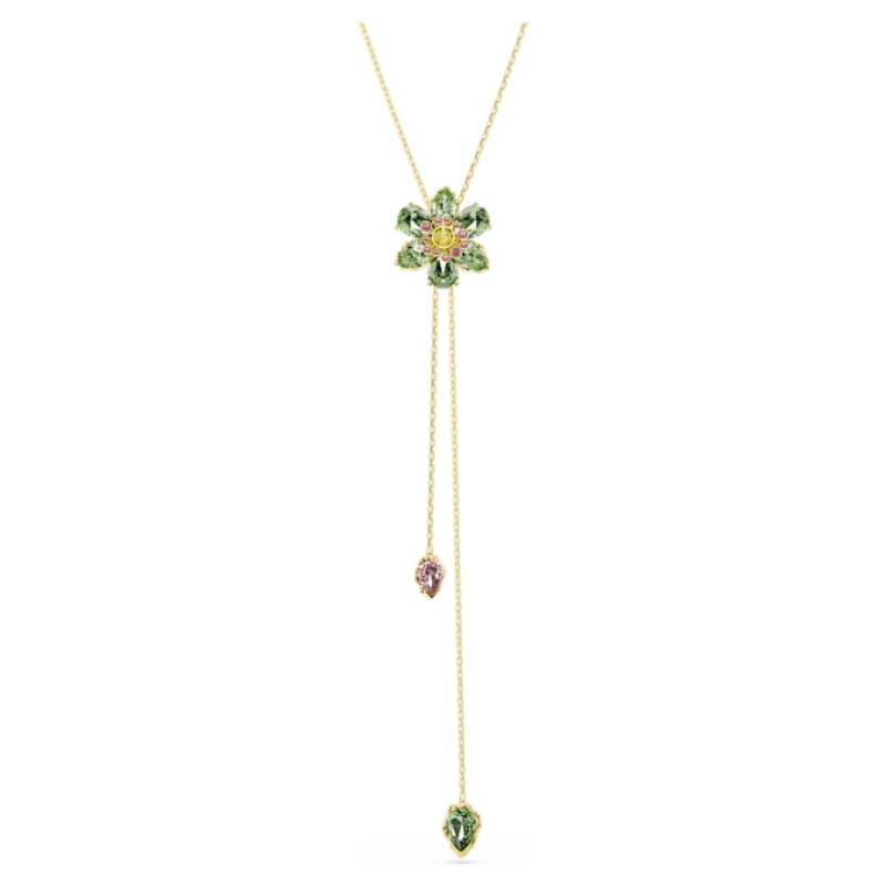 Swarovski 5717158 collana / set swarovski - pend double mul/gos nuovo in scatola originale