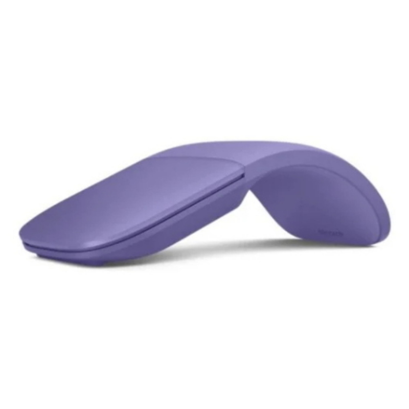 Microsoft surface mouse ottico ergonomico bluetooth 3 tasti 1.000 dpi viola