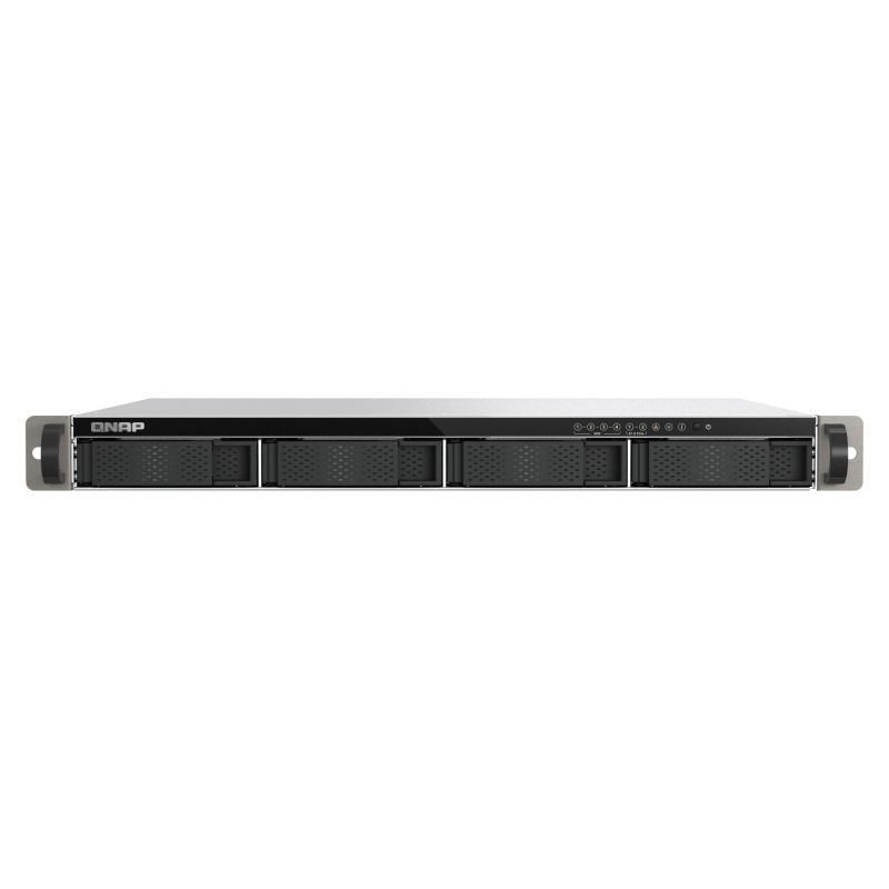 Nas rack 1u qnap ts-h665u-rp-8gÂ 4hd 2.5/3.5 2x e1.s o 2x m.2 pcie ram 8gb 2x 2.5gbe intel 4core 2x350w