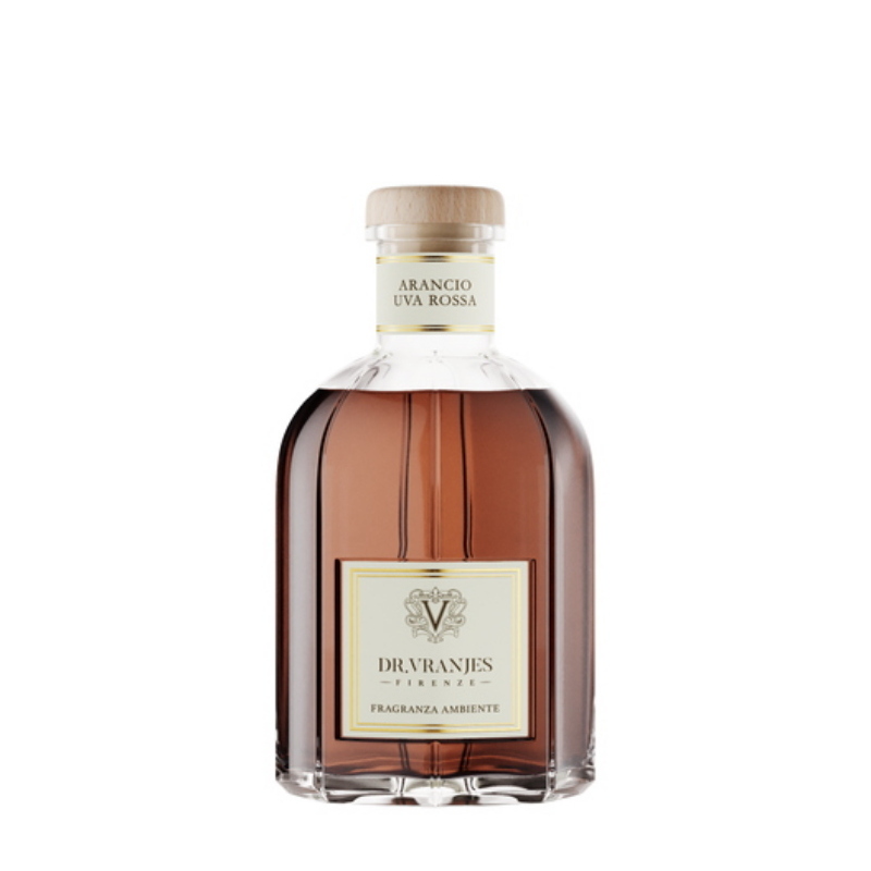 Frv0019d dr. vranjes arancio & uva rossa 500 ml fragranza ambiente - prodotto originale sigillato bastoncini inclusi