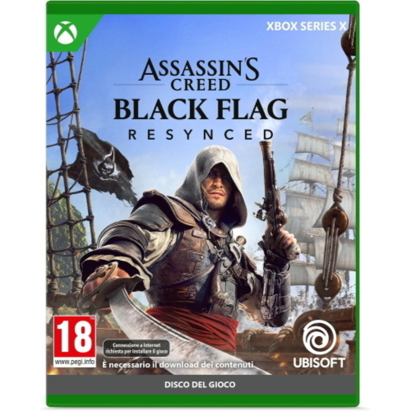 Ubisoft xbox series x assassin`s creed black flag resynced standard edition