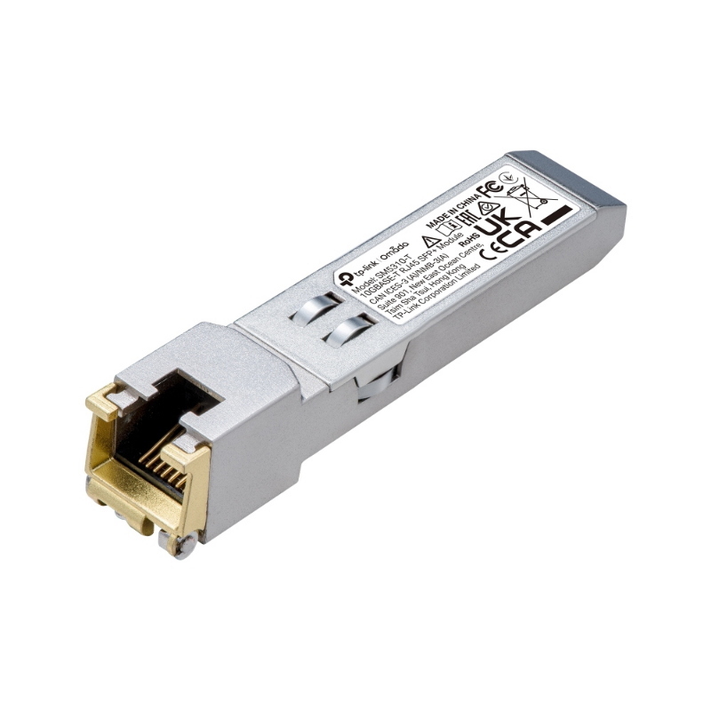 Tp-link transceiver 10gbase-t rj45 sfp+ fino a 30m cat6