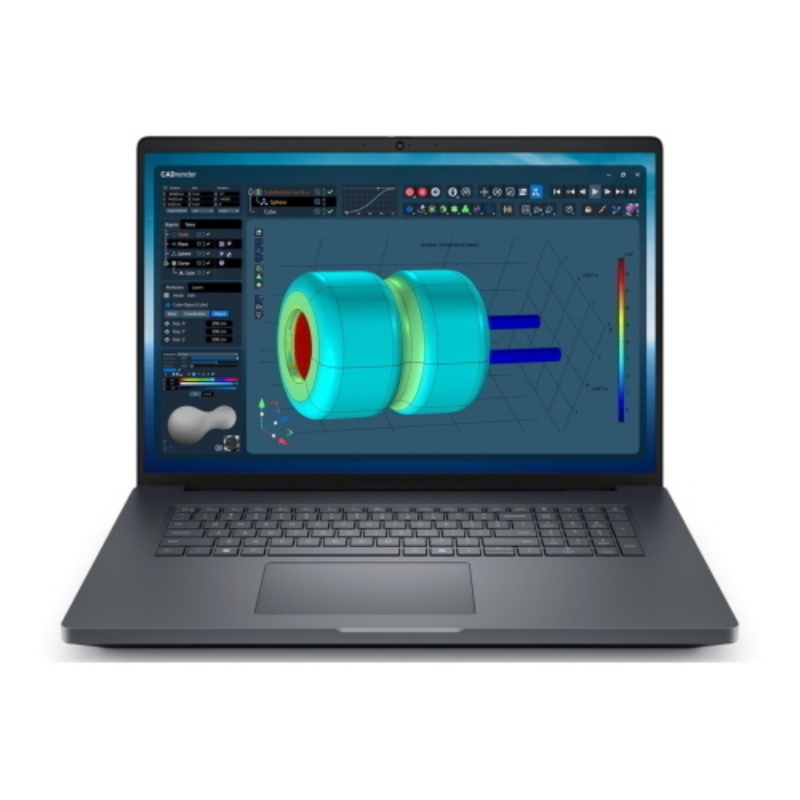 Dell pro max 18 plus mb18250 ai workstation mobile 18 quad hd+ intel core ultra 7 265hx ram 32gb-ssd 1tb nvme- nvidia rtx pro 2000 blackwell 8gb-wi-fi 7 tri-band + 2.5g lan-win 11 prof nero (prm7y)