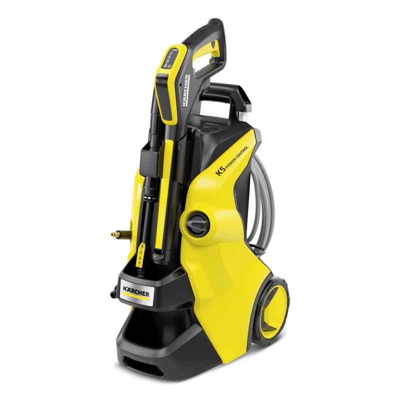 Kärcher k 5 power control flex idropulitrice verticale elettrico 500 l/h nero, giallo
