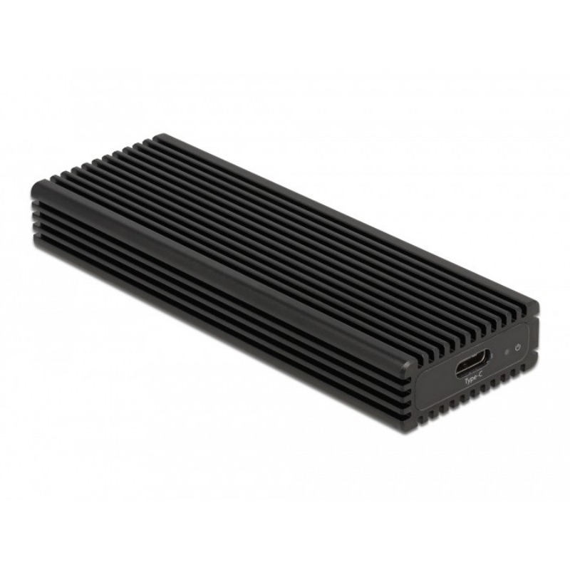 Delock 42004 contenitore di unità di archiviazione box esterno ssd nero m.2