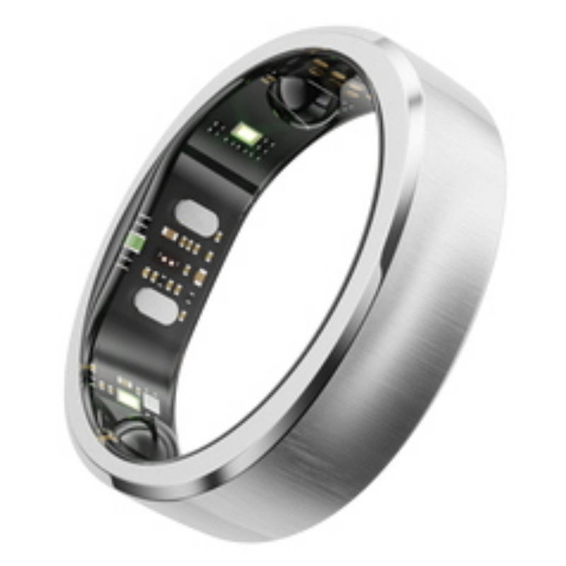 Ringconn smart ring gen3 fÃ¼r frauen und mÃ¤nner - gebÃ¼rstetes silber grÃ¶Ãe 7