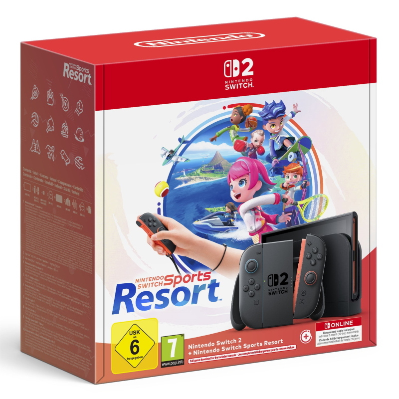 Switch 2 + switch sports resort