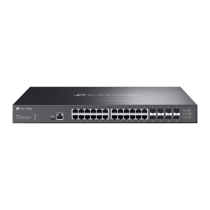 Switch omada tp-link sx3832 managed l2+ with 24x 10gbase-t + 8x 10ge sfp+ rack-mountable