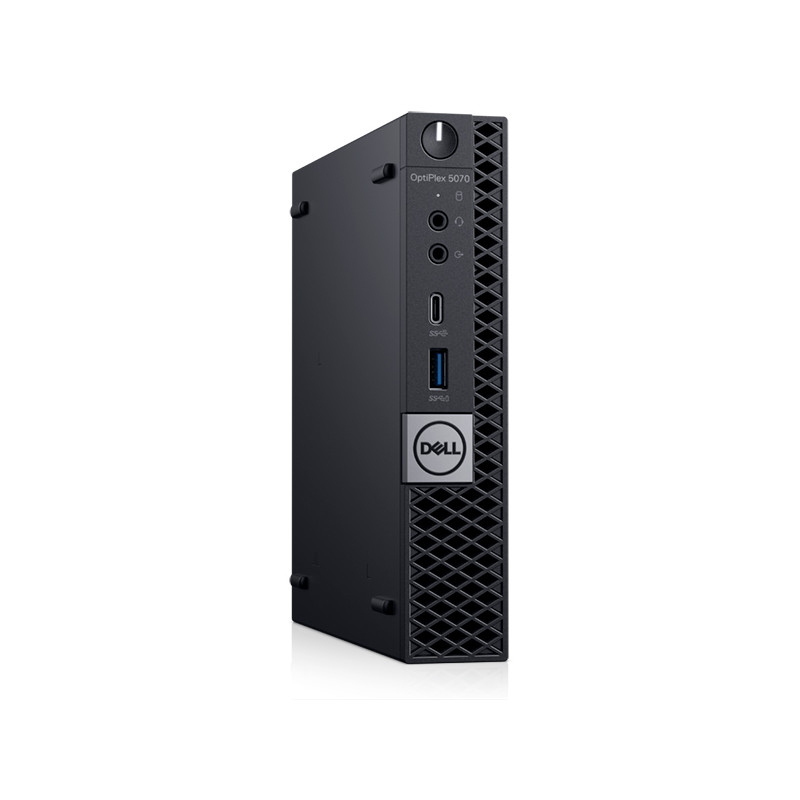Pc optiplex 5070 mff intel core i5-9500t 8gb 256gb ssd windows coa - ricondizionato - gar. 6 mesi
