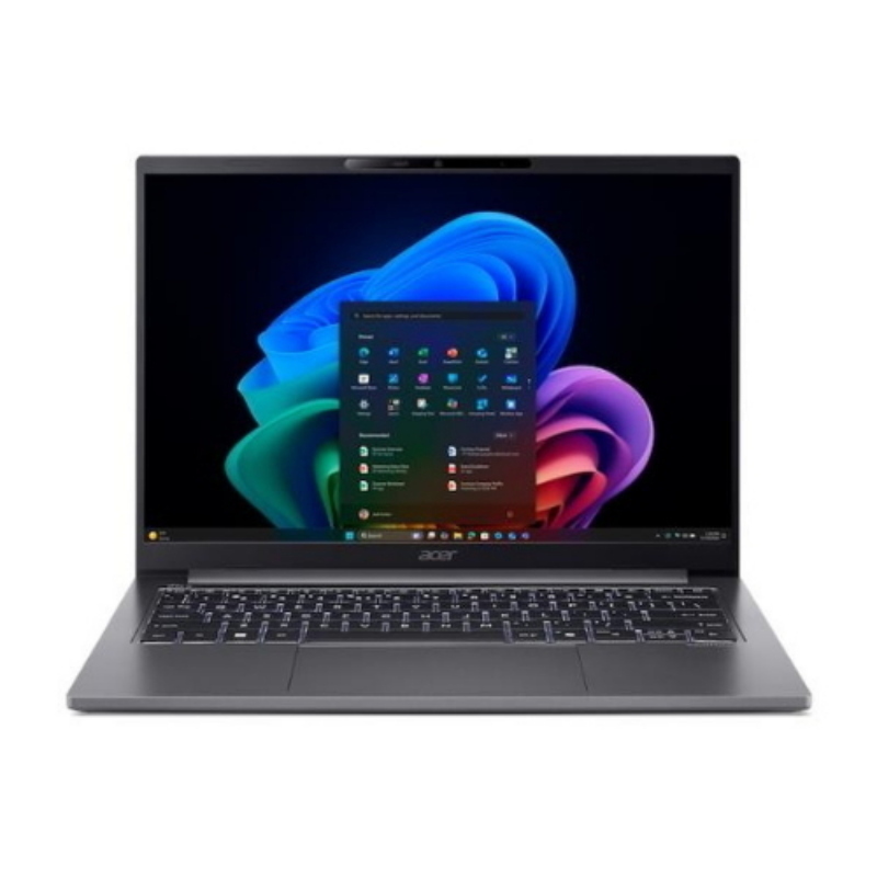 Acer travelmate x4 14 ai tmx414-51- tco-7122 copilot+ pc 14 wuxga intel core ultra 7 256v ram 16gb-ssd 512gb nvme-intel arc graphics-wi-fi 7 + gigabit lan-win 11 prof steel gray (nx.bqcet.007)