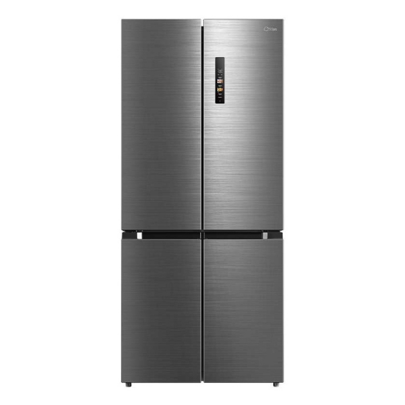 Midea frigo 4 porte no frost multiairf 515lt e 83cm inox mdrm691fie46