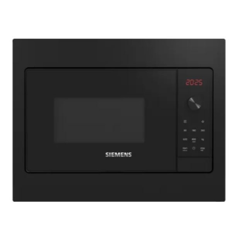 Siemens iq300 bf523lmb3 einbau-mikrowelle schwarz, edelstahl